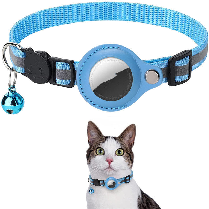 Reflective Collar Waterproof Holder Case For Air Tag - For Pets