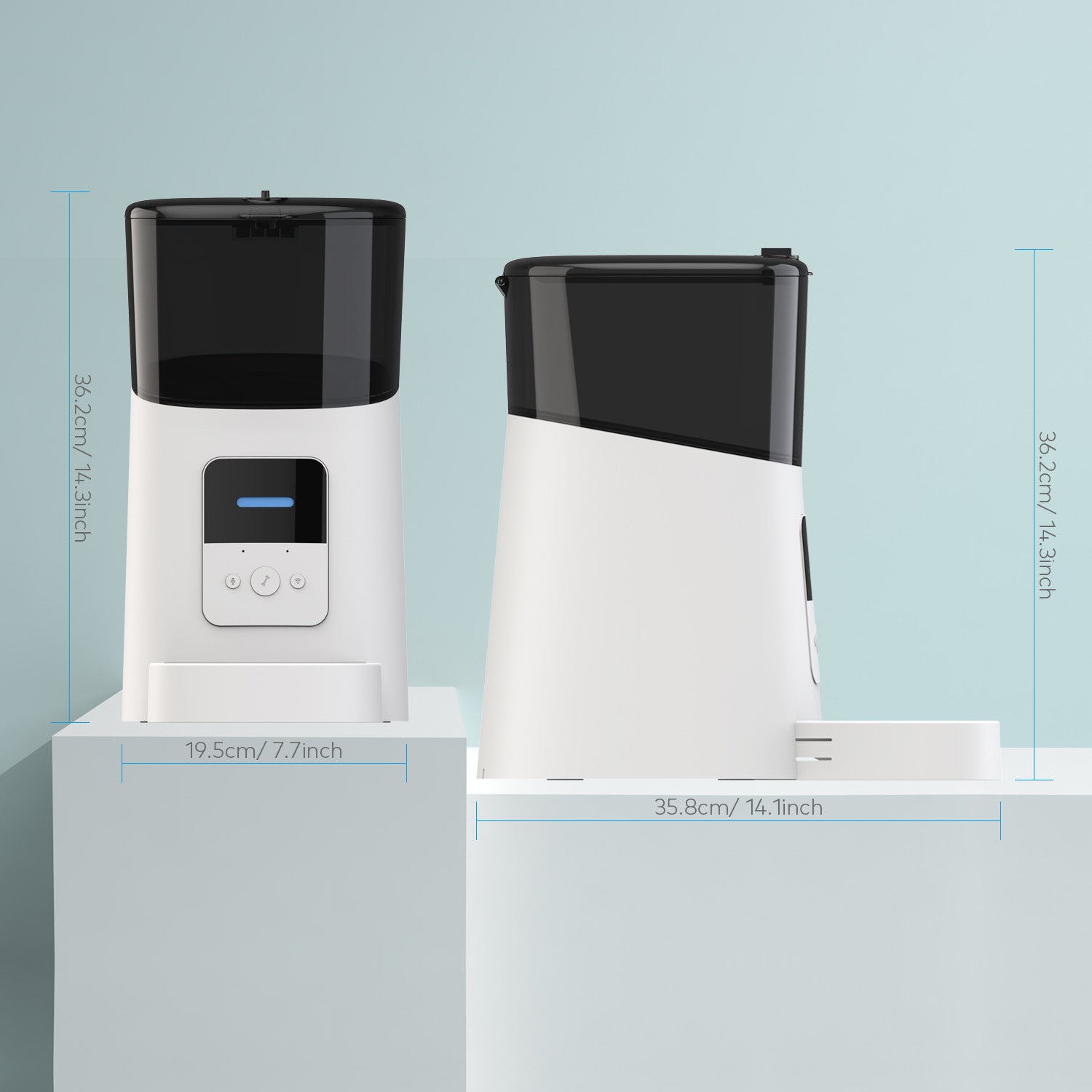Wi-Fi Automatic Pet Feeder - Smart Food Dispenser