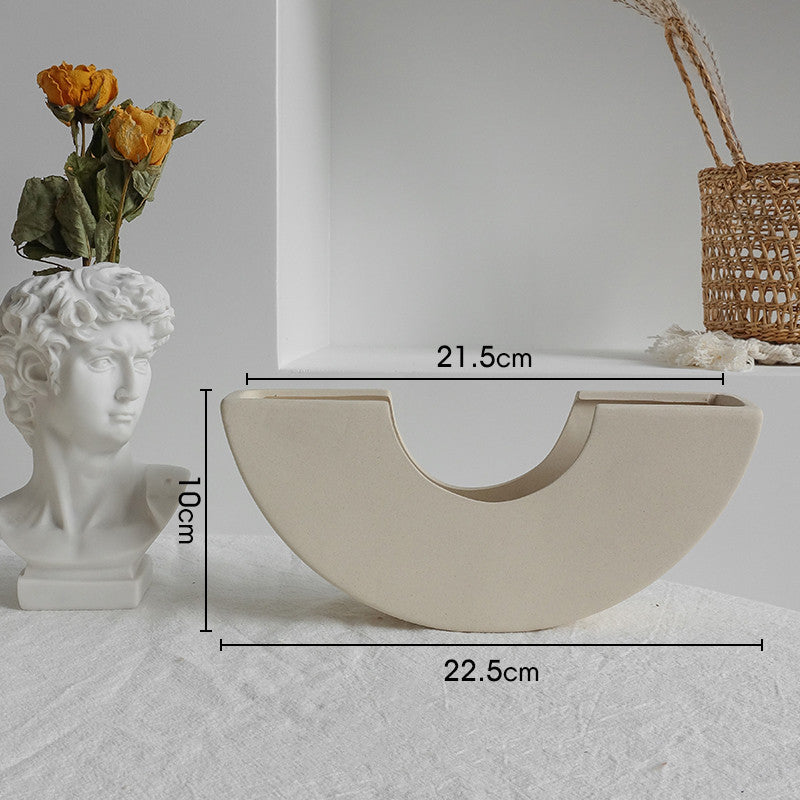 Minimalist Ceramic Decorative Vase