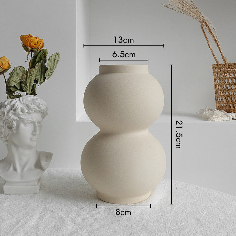 Minimalist Ceramic Decorative Vase