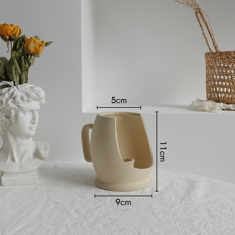 Minimalist Ceramic Decorative Vase