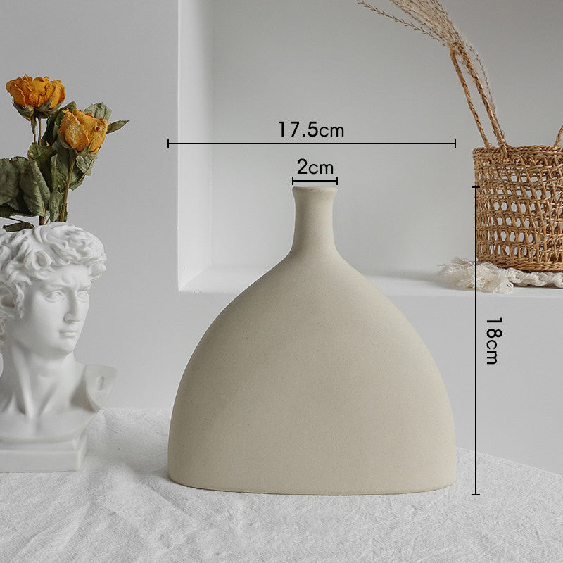 Minimalist Ceramic Decorative Vase
