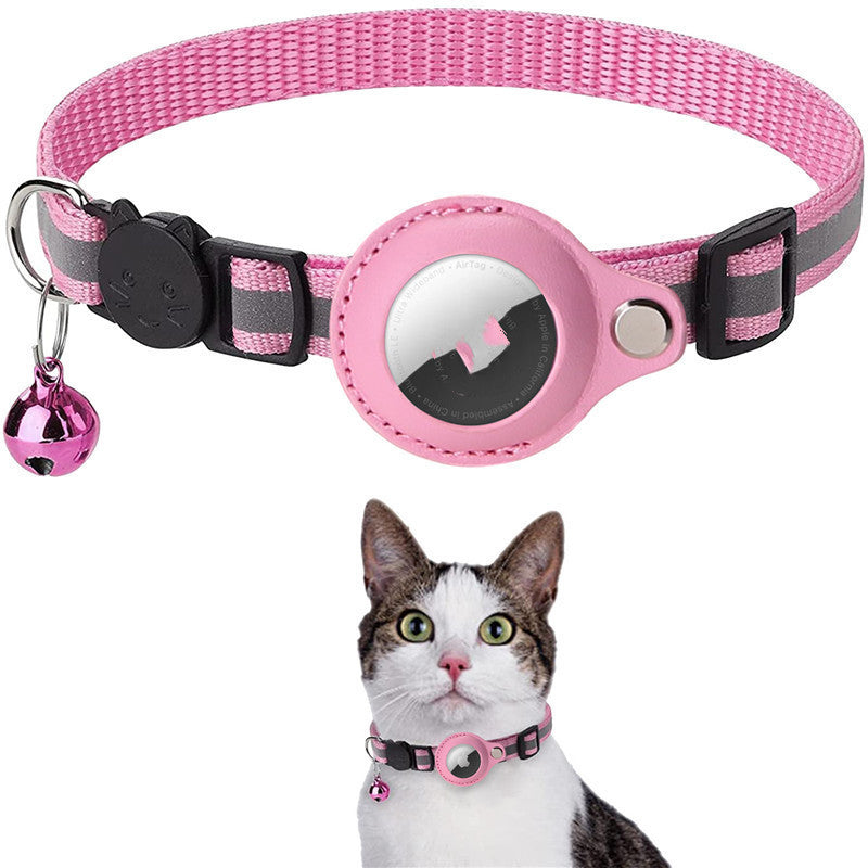 Reflective Collar Waterproof Holder Case For Air Tag - For Pets