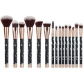 11 Piece of Marble Makeup Brush Set