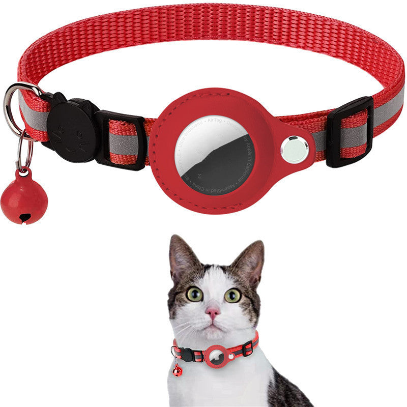 Reflective Collar Waterproof Holder Case For Air Tag - For Pets