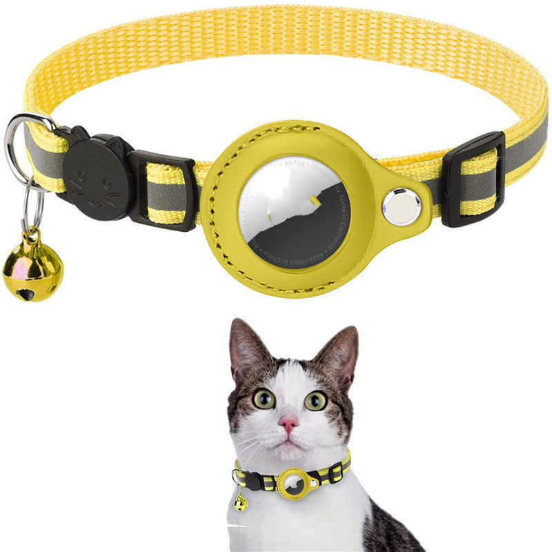 Reflective Collar Waterproof Holder Case For Air Tag - For Pets