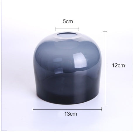 Minimalist Clear Glass Vase