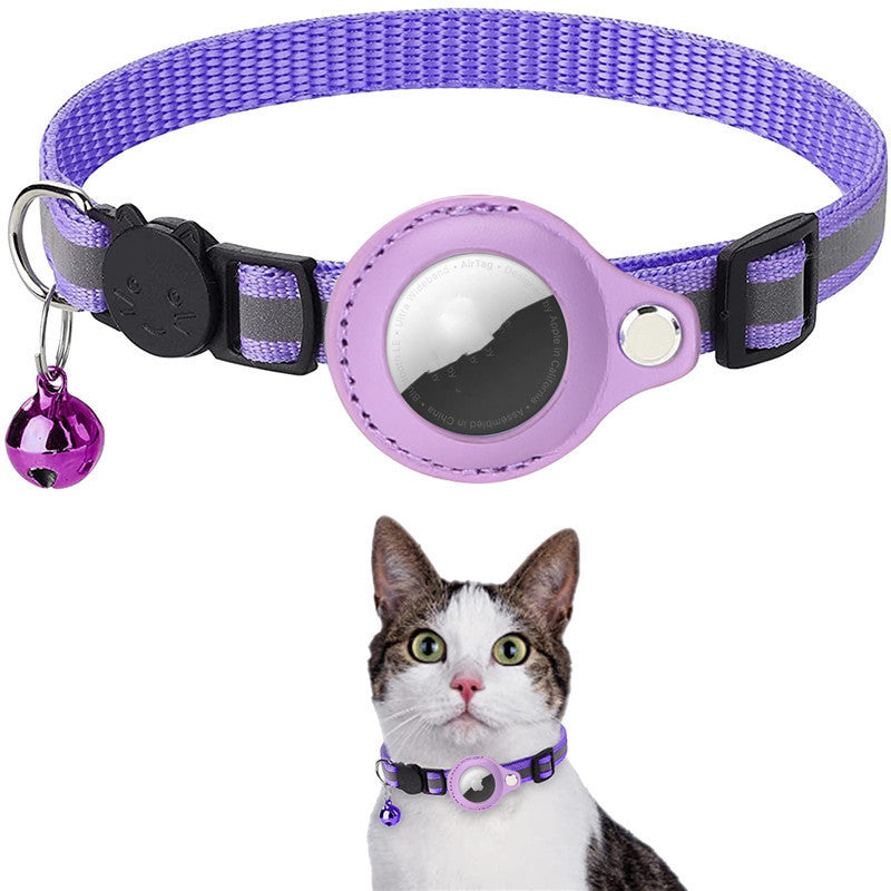 Reflective Collar Waterproof Holder Case For Air Tag - For Pets