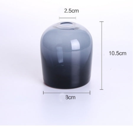 Minimalist Clear Glass Vase